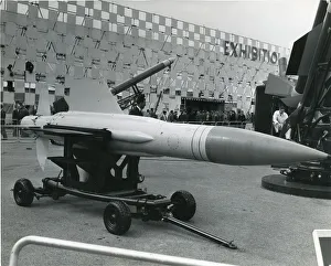 Recovery Gallery: A test rocket used to demonstrate the parachute recover?