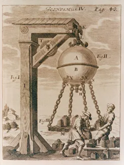 Mechanical Gallery: Testing of a vacuum by weight