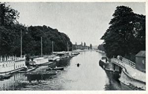 The Thames & College Barges, Oxford, Oxfordshire The Thames & College Barges, Oxford, Oxfordshire