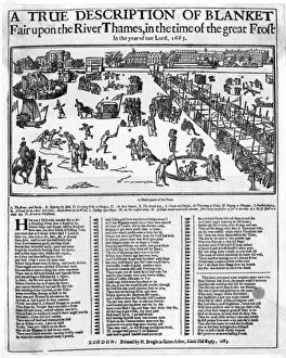 Thames Frost Fair/1683 Thames Frost Fair/1683
