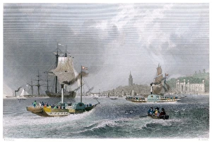 Sailing Ships Gallery: Thames Steamer 1835