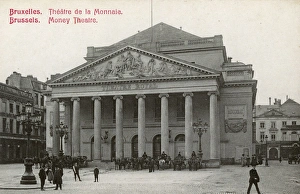 Theatre Royal and Opera House, Brussels, Belgium Theatre Royal and Opera House, Brussels, Belgium