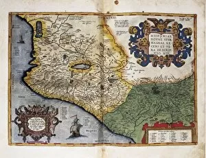 1527 Gallery: Theatrum Orbis Terrarum. New Spain (Mexico)