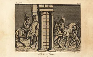 Theodosius I on horseback with sceptre Theodosius I on horseback with sceptre
