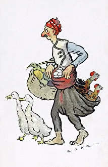 Thessaloniki - Poultry and Vegetable Salesman Thessaloniki - Poultry and Vegetable Salesman