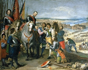 Thirty Years War (1618-1648). The Surrender of Julich. 1621 Thirty Years War (1618-1648). The Surrender of Julich. 1621
