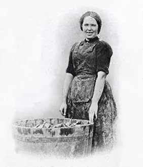 One of the thousands of Scottish women that came to Great Yarmouth in the herring harvest One of the thousands of Scottish women that came to Great Yarmouth in the herring harvest
