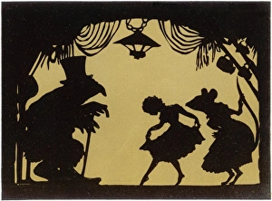 Thumbelina curtsies to the Tiresome Old Mole Thumbelina curtsies to the Tiresome Old Mole