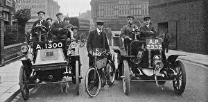 Images Dated 14th December 2016: Ticketed motorists, 1903