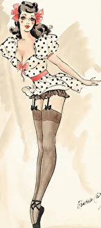 Hostesses Gallery: Tina - Murrays Cabaret Club costume design