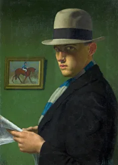 <b class=qtipBold><figcaption>The Tipster</figcaption></b><br>The Tipster (1928). Luke, John 1906-1975. Date: 1928<br><em>© National Museums NI / MARY EVANS</em> The Tipster
