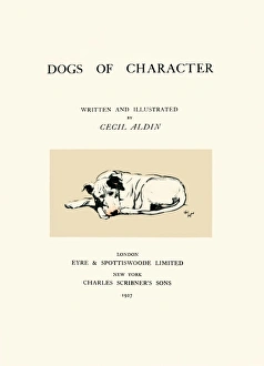 Title page illustration by Cecil Aldin, with bull terrier Title page illustration by Cecil Aldin, with bull terrier