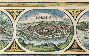 Toledo, Spain. Le Theatre du Monde. 17th century Toledo, Spain. Le Theatre du Monde. 17th century