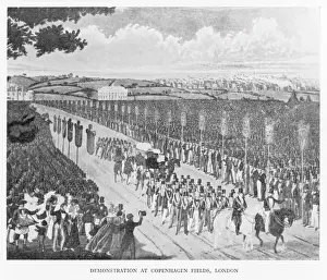 Trade Union Movement Prints: Tolpuddle Demonstration