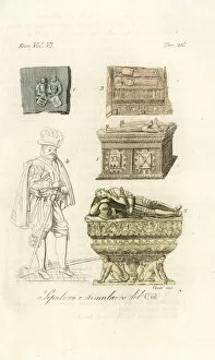 Cleric Gallery: Tomb and effigy of El Cid Rodrigo Diaz, etc