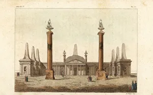 The tomb of the Maccabees, Jerusalem, 1800s The tomb of the Maccabees, Jerusalem, 1800s