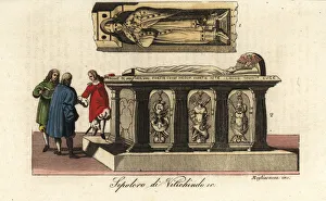 Tomb of Saxon leader Widukind, died 785 Tomb of Saxon leader Widukind, died 785