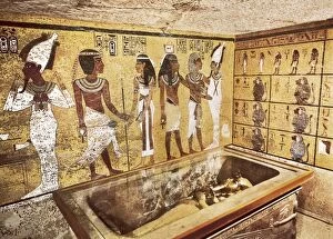 Egyptian Architecture Gallery: Tomb of Tutankhamun. s.XIV BC. EGYPT. QUENA