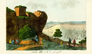 Tomb in the Valley of Jehoshaphat, 1800s Tomb in the Valley of Jehoshaphat, 1800s