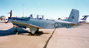 Beechcraft T-34C Mentor Print circa 2000