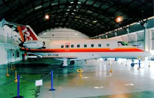 Embraer/FMA CBA 123 Vector PT-ZVB Print, Museu Aeroespacial