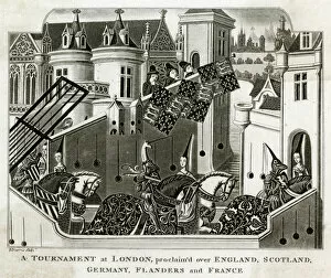 Froissart Collection: Tournament in London