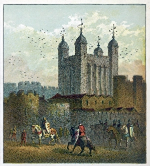 <b class=qtipBold><figcaption>Tower of London, 1078</figcaption></b><br>The Tower of London, built by William I to protect the city Date: 1078<br><em>© Mary Evans Picture Library</em> Tower of London, 1078