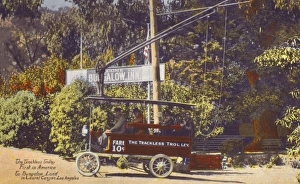 Trackless Trolley Tour - First in California Trackless Trolley Tour - First in California