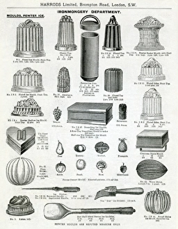 Trade catalogue for ice cream moulds 1911 Trade catalogue for ice cream moulds 1911