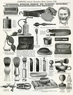 Trainers Gallery: Trade catalogue of mens shaving equipment 1911