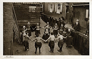 Traditional Dutch Dancing - Marken, The Netherlands Traditional Dutch Dancing - Marken, The Netherlands