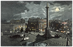 <b class=qtipBold><figcaption>Trafalgar Square Night</figcaption></b><br>Trafalgar Square by night<br><em>© Mary Evans Picture Library</em> Trafalgar Square Night