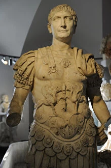 Trajan (53-177 A.D.). Roman Emperor. Ny Carlsberg Glyptotek