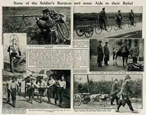 Transport methods used by soldiers, WW1 Transport methods used by soldiers, WW1