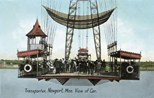 The Transporter at Newport, Monmouthshire, Wales The Transporter at Newport, Monmouthshire, Wales