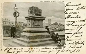 October Collection: The Treaty Stone, Limerick, Republic of Ireland