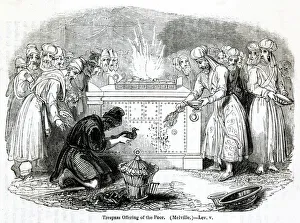Rabbi Gallery: Trespass Offering of the Poor 1840