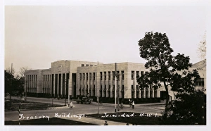 Trinidad and Tobago, West Indies - Treasury Buildings Trinidad and Tobago, West Indies - Treasury Buildings
