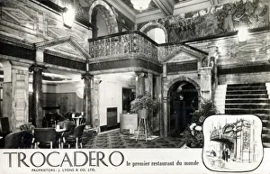 The Trocadero Restaurant, London The Trocadero Restaurant, London