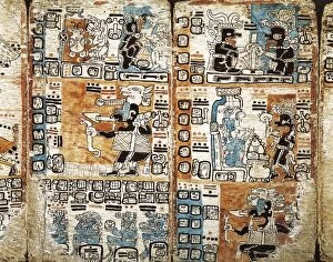 Fires Gallery: Trocortesian or Madrid Codex. s.XIV. Detail
