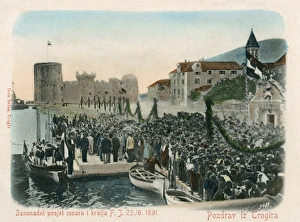Trogir Gallery: Trogir - Visit of Franz Joseph