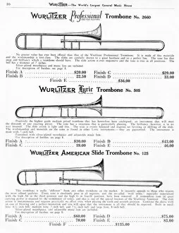 Trombone, Wurlitzer