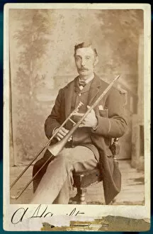 Trombonist 1890S Photo