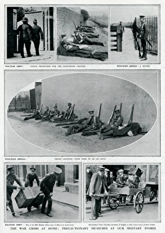 Troops protecting Britains gunpowder factories 1914 Troops protecting Britains gunpowder factories 1914
