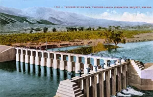 Carson Gallery: Truckee River Dam, near Reno, Nevada, USA