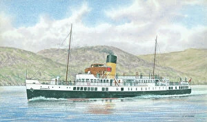 Packet Gallery: T.S. Caledonia, Caledonia Steam Packet Company Clyde Steamer