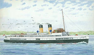 Packet Gallery: T.S. Queen Mary II, Caledonia Steam Packet Company