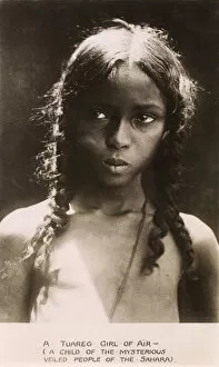 Tuareg Girl from the Hoggar Mountains, Algeria
