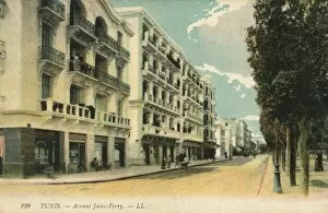 Tunis, Tunisia - Avenue Jules-Ferry