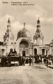 The Turin Exposition of 1911 - Pavilion of Colonial Italians The Turin Exposition of 1911 - Pavilion of Colonial Italians